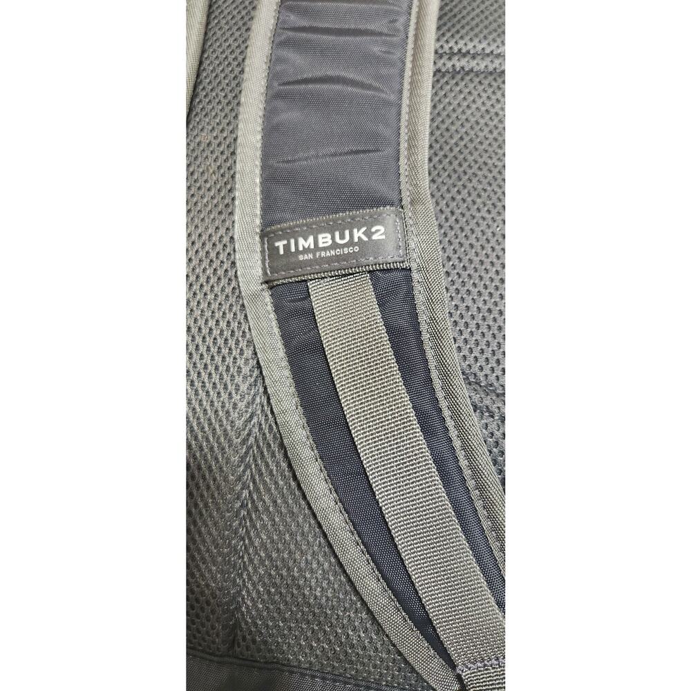 Timbuk2 Parkside Black Backpack‎ Has Logo EUC View 3